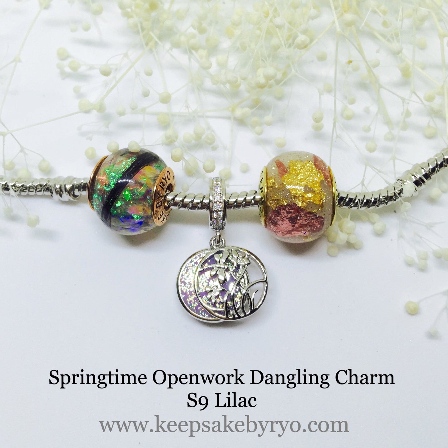 ASHES SPRINGTIME DANGLING CHARM