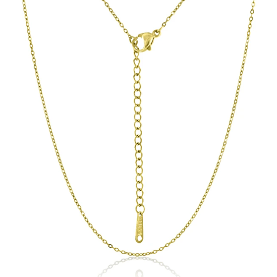 18K Gold Plated Surgical Steel Necklace