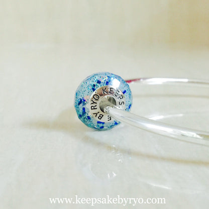 BREASTMILK EUROPEAN CHARM WITH BABY BLUE MIX