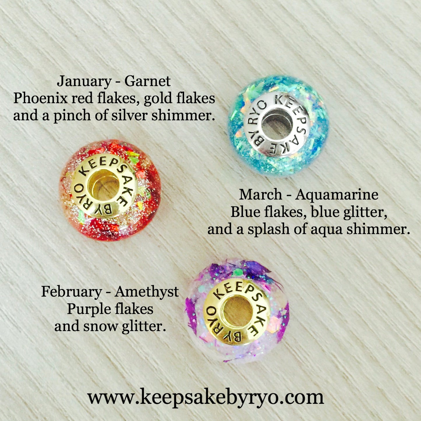 BIRTHSTONE CHARM SERIES