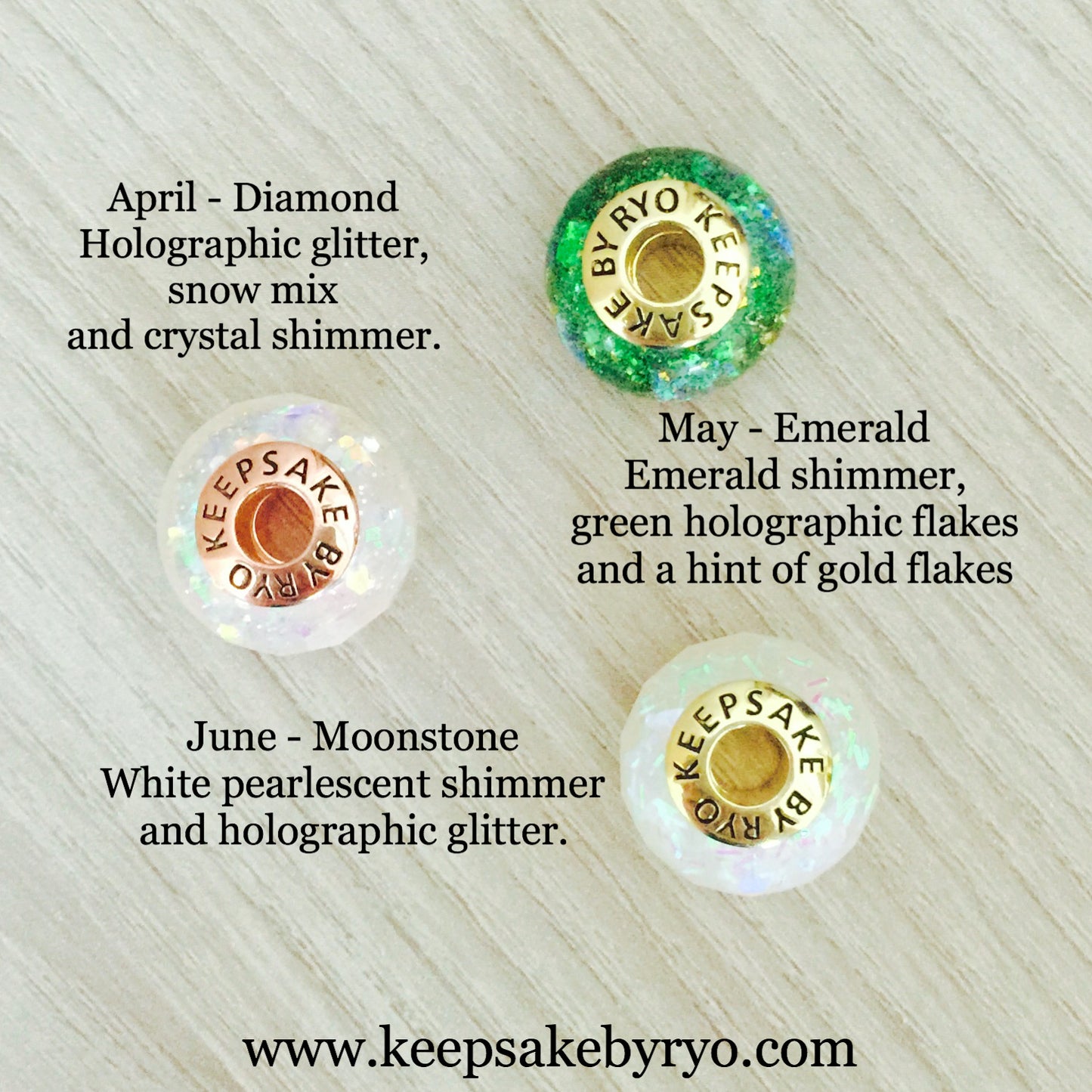 BIRTHSTONE CHARM SERIES