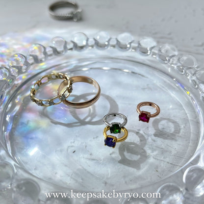 KEEPLETS COLLECTION: BABY MILESTONE MINI RING (CHARM OR PENDANT)