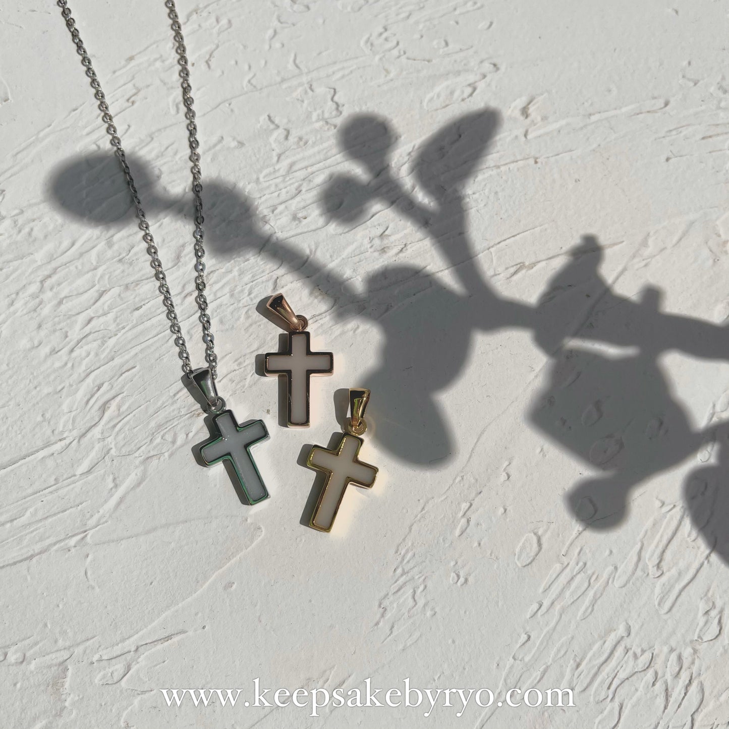 BREASTMILK CROSS PENDANT