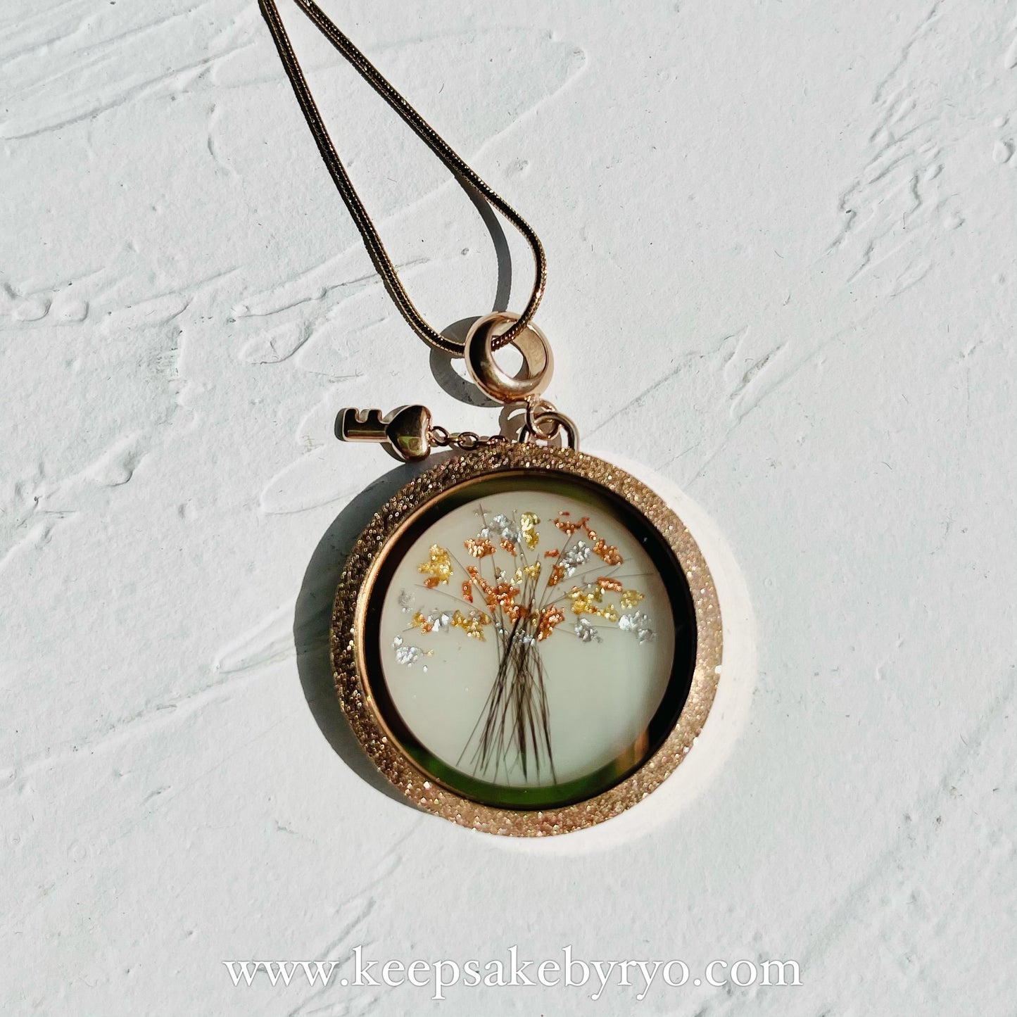 TREE OF LIFE GLASS LOCKET