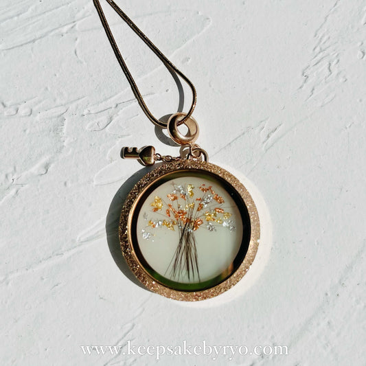 TREE OF LIFE GLASS LOCKET