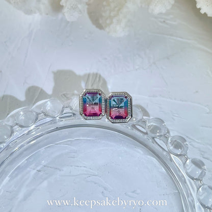 KEEPLETS COLLECTION: MERMAID TOURMALINE EAR STUDS