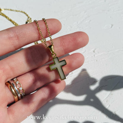 BREASTMILK CROSS PENDANT